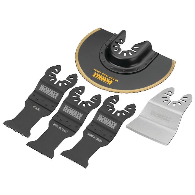 DEWALT Set of 5 Blades for Oscillating Tools RénoDépôt