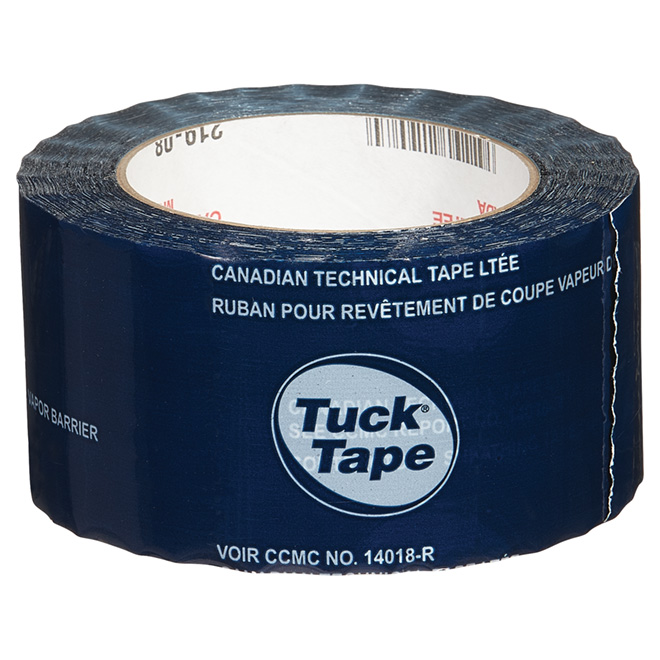 TUCK TAPE Sheating Tape for PE Vapor Barrier Blue 60 mm x 55 m