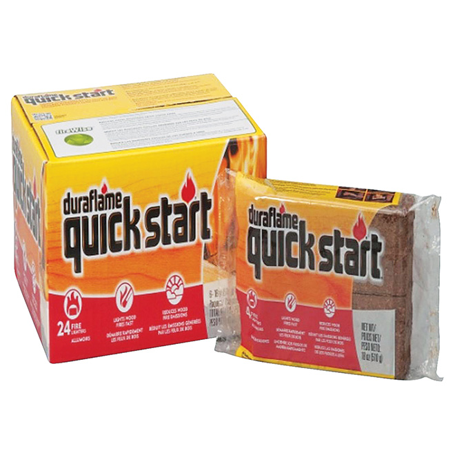 DURAFLAME Quick Start Fire Starter Pack of 24 RénoDépôt