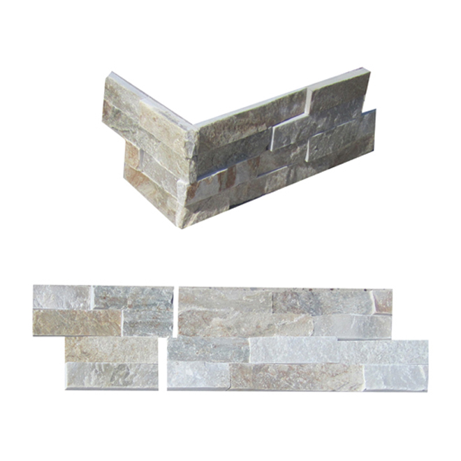Uberhaus+Design UBERHAUS DESIGN - Ardoise murale «Ledgestone» en coin | Réno ...