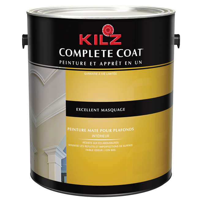 Decoration Chambre Gris Et Bleu : KILZ COMPLETE COAT Peinture intérieur « Complete Coat », mat Decoration Chambre Gris Et Bleu : KILZ COMPLETE COAT Peinture intérieur « Complete Coat », mat