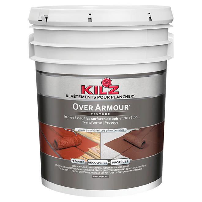 Decoration Chambre Gris Et Bleu : KILZ Revêtement pour plancher «Over Armour», 18,9 L Réno Decoration Chambre Gris Et Bleu : KILZ Revêtement pour plancher «Over Armour», 18,9 L Réno