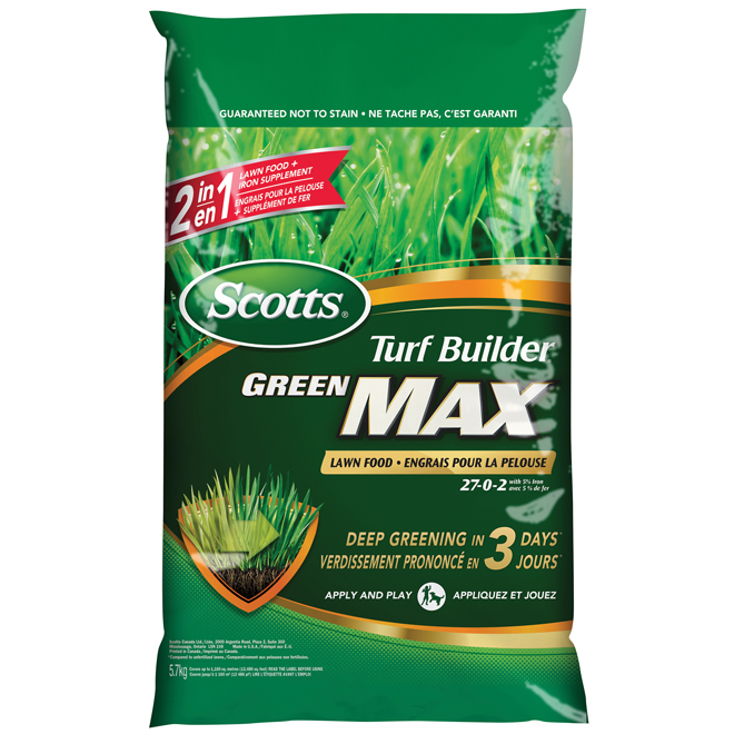 SCOTTS "Turf Builder" 2702 Lawn Fertilizer 5.7 kg RénoDépôt