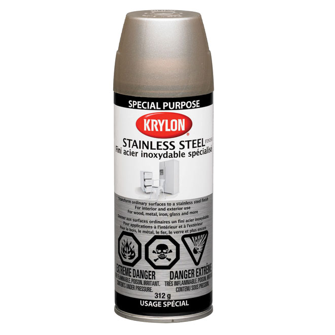 KRYLON "Stainless steel finish" Spray Paint RénoDépôt
