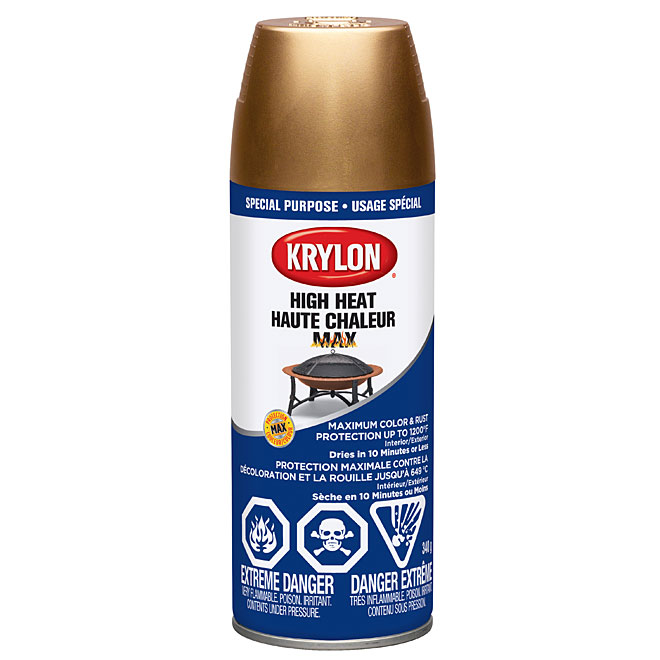 KRYLON "MAX" High Heat Spray Paint RénoDépôt