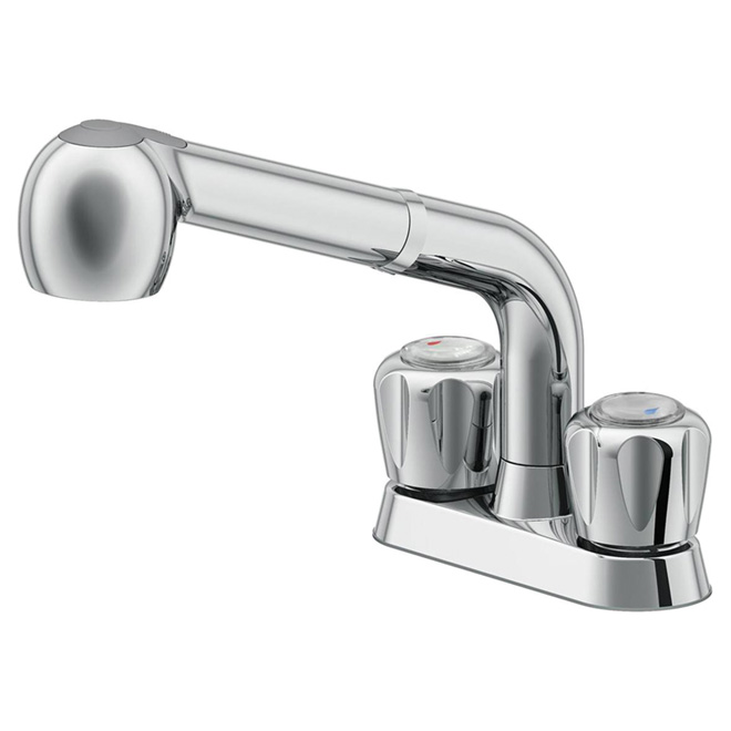 UBERHAUS - Pull-Down Laundry Tub Faucet - Chrome R?no-D?p?t