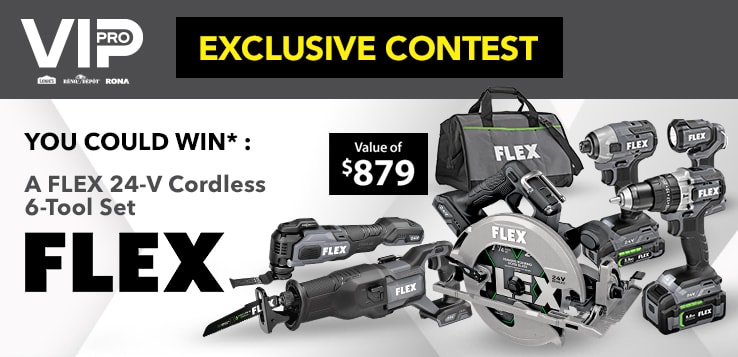 FLEX Tools Contest. Win Up To $879 Worth of FLEX Tools. Participate Today!