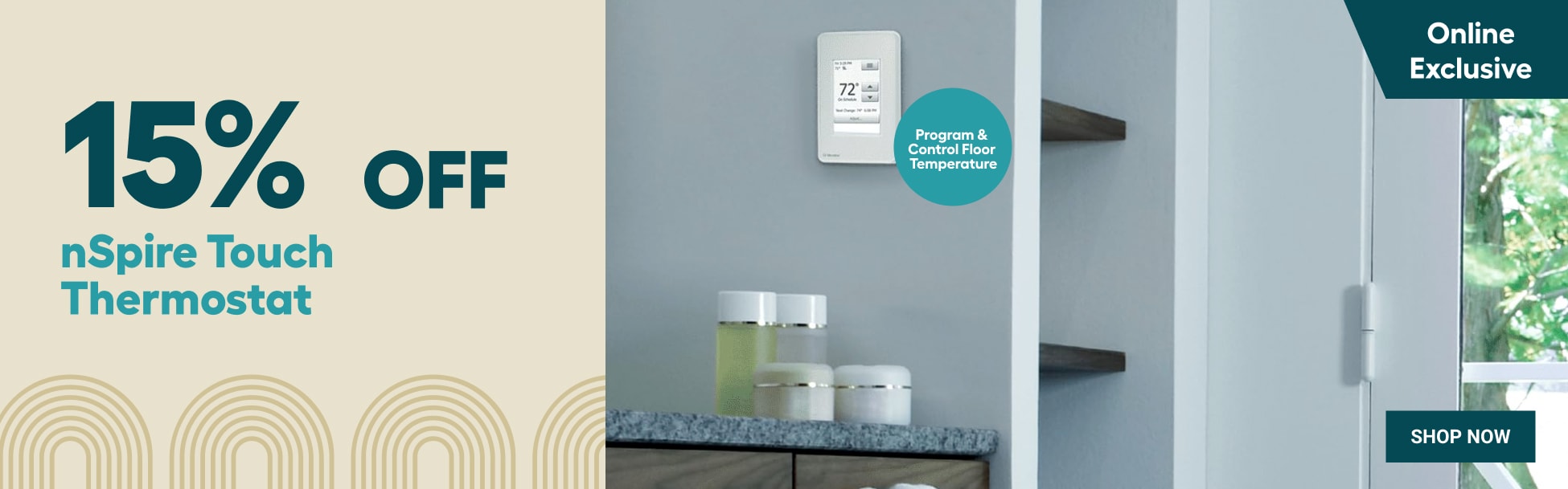 nSpire Touch Thermostat