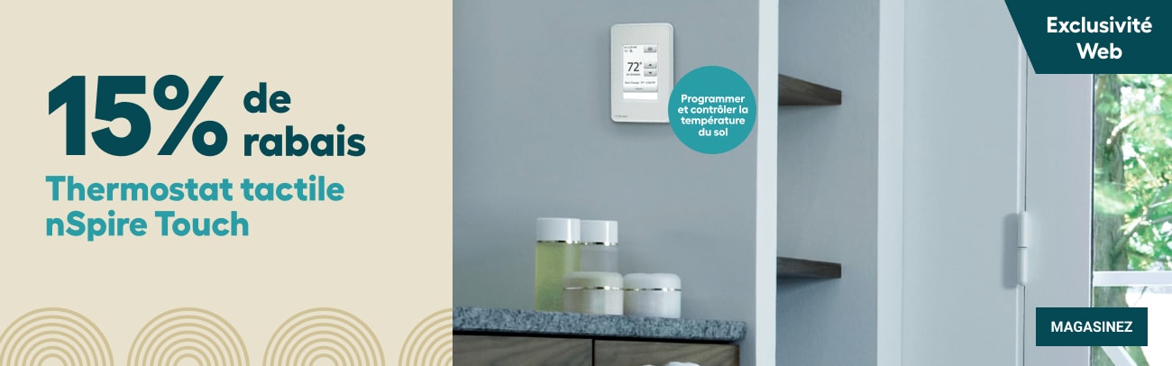 Thermostat tactile nSpire Touch