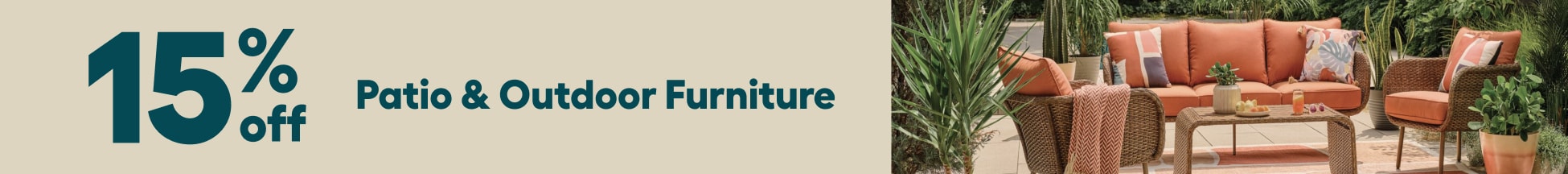 Outdoor Furniture promo