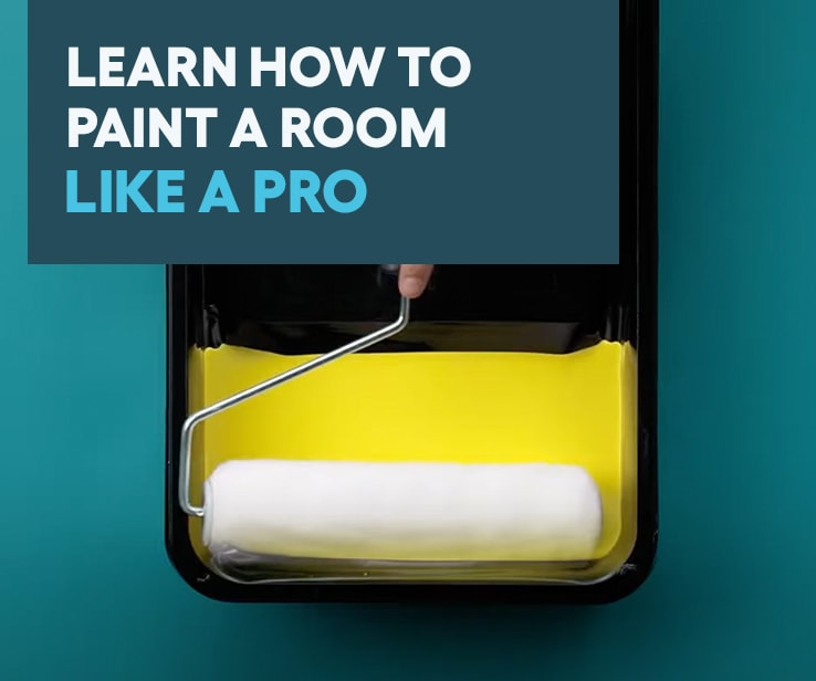 Learn how to paint a room like a pro 