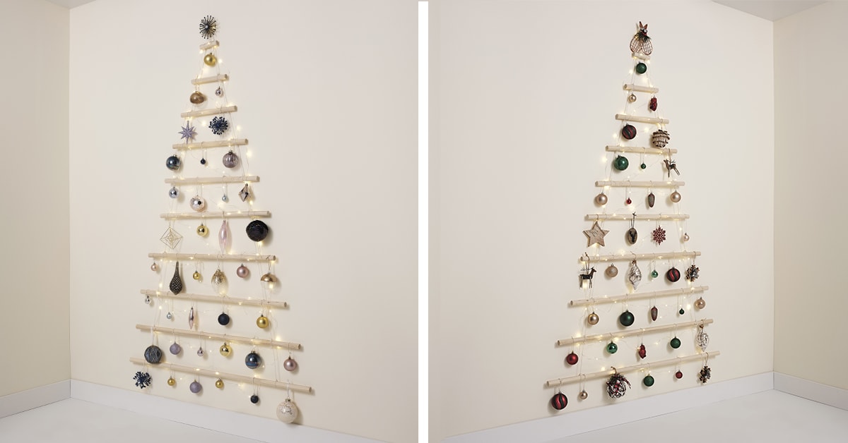 Do it Yourself : Wooden hanging Christmas tree