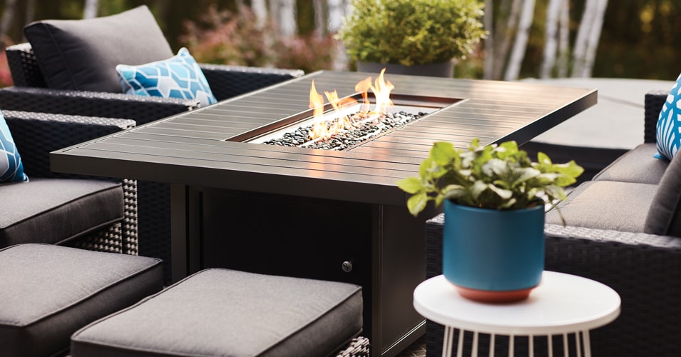  Stay Warm with a Fireplace or Patio Heater 