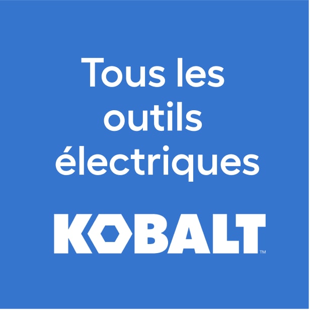 Tous les outils électriques Kobalt