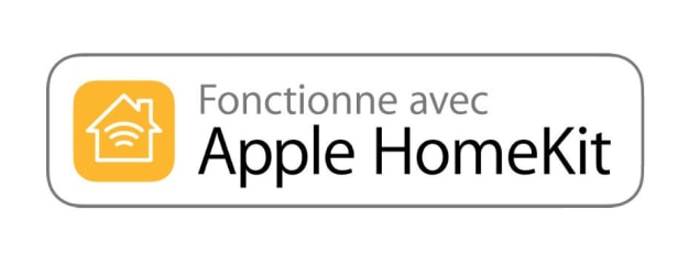 Fonctionne avec HomeKit d’Apple