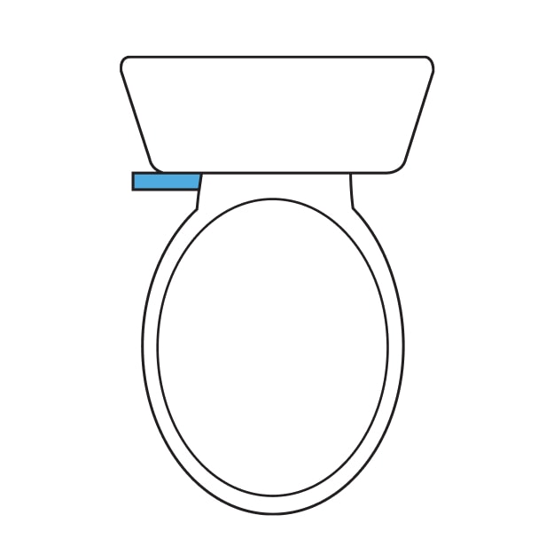 Toilettes à chasse d’eau unique