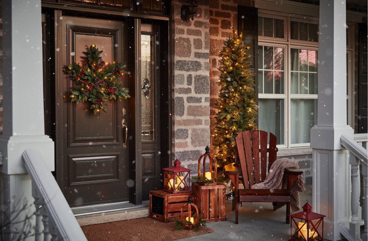 Noël : comment décorer les extérieurs de la maison?