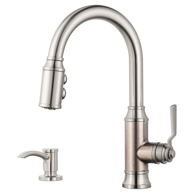 PFISTER Kitchen  Faucet  with Soap Dispenser 1 Handle  PFISTER Kitchen  Faucet  with Soap Dispenser 1 Handle