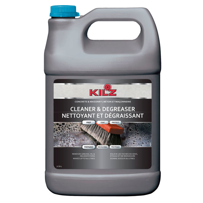 KILZ CONCRETE CLEANER/DEGREASER RénoDépôt
