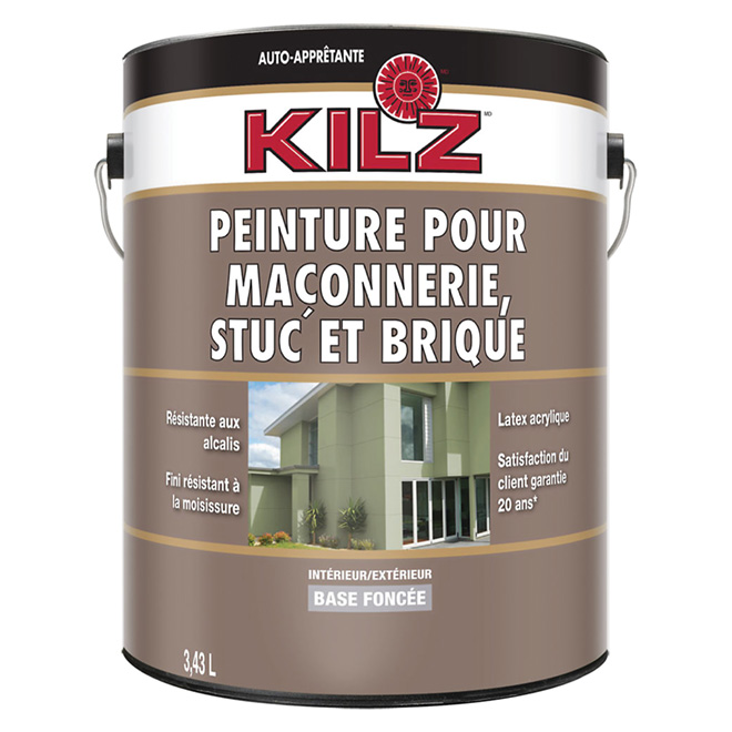 KILZ - Peinture pour maçonnerie, stuc et brique | Réno-Dépôt KILZ - Peinture pour maçonnerie, stuc et brique | Réno-Dépôt