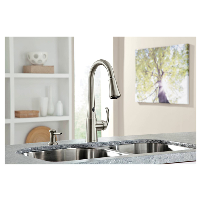 MOEN Delaney 1 Handle Kitchen  Faucet  R no D p t MOEN Delaney 1 Handle Kitchen  Faucet  R no D p t