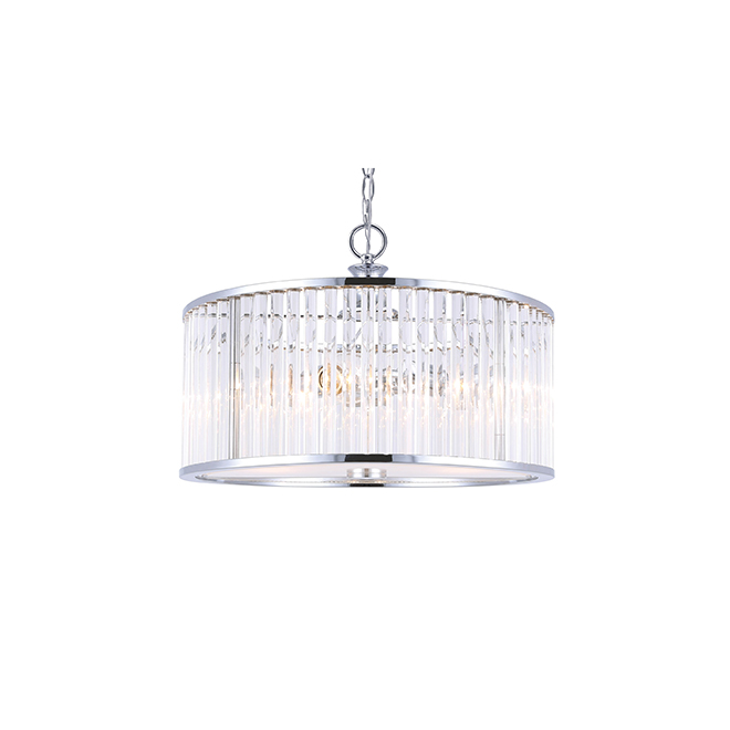 installation de luminaire suspendu
