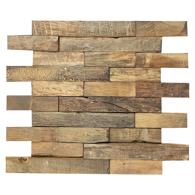 Gl Tile 12x12 Techieblogie Info Old Boat Mosaic Wood Tile 12 X 5 Box Réno Dépôt